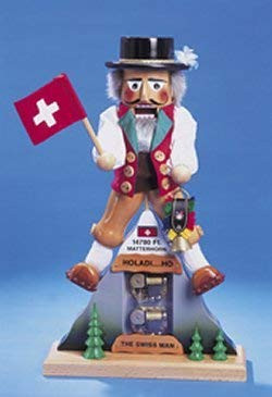 Swiss Man Yodeler Nutcracker ES1696